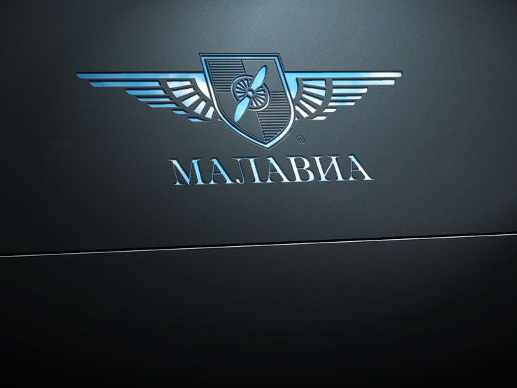 Создание логотипа Малавиа