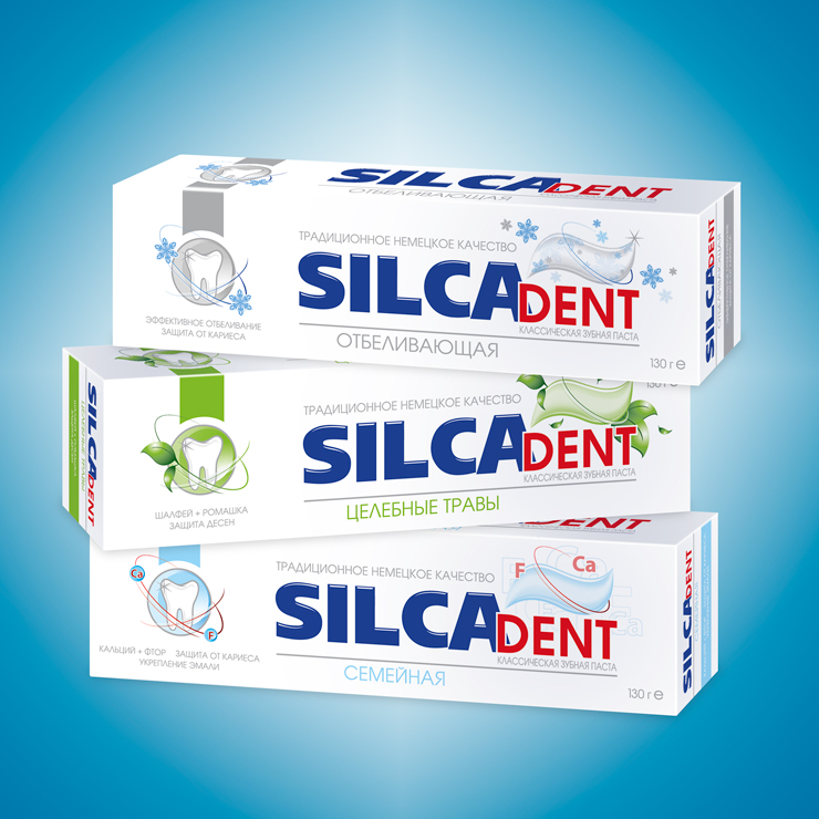 Дизайн упаковки Silca Dent