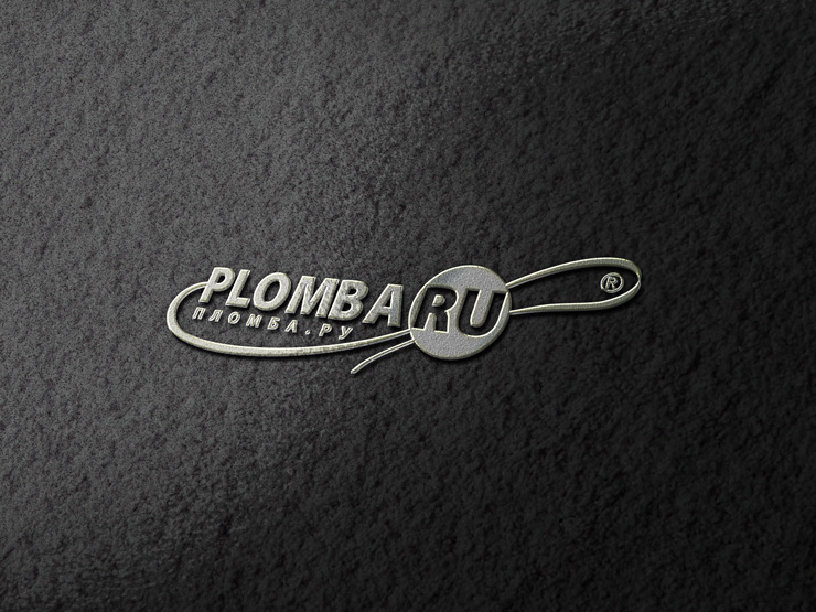 Разработка логотипа Plomba RU