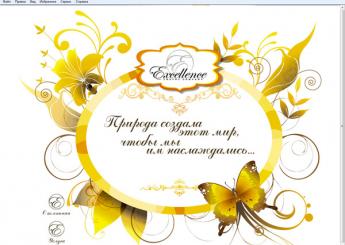 Создание дизайна сайта Excellence